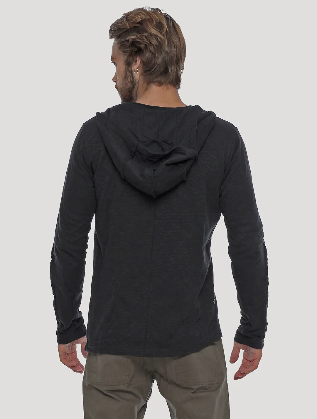 Slit Hoodie Jumper