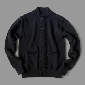 THE BRIG 2  CARDIGAN - BLACK