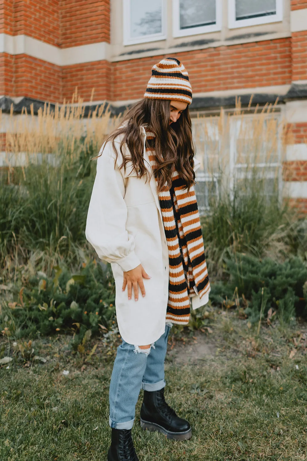 The Rayan Striped Toque by Part Two