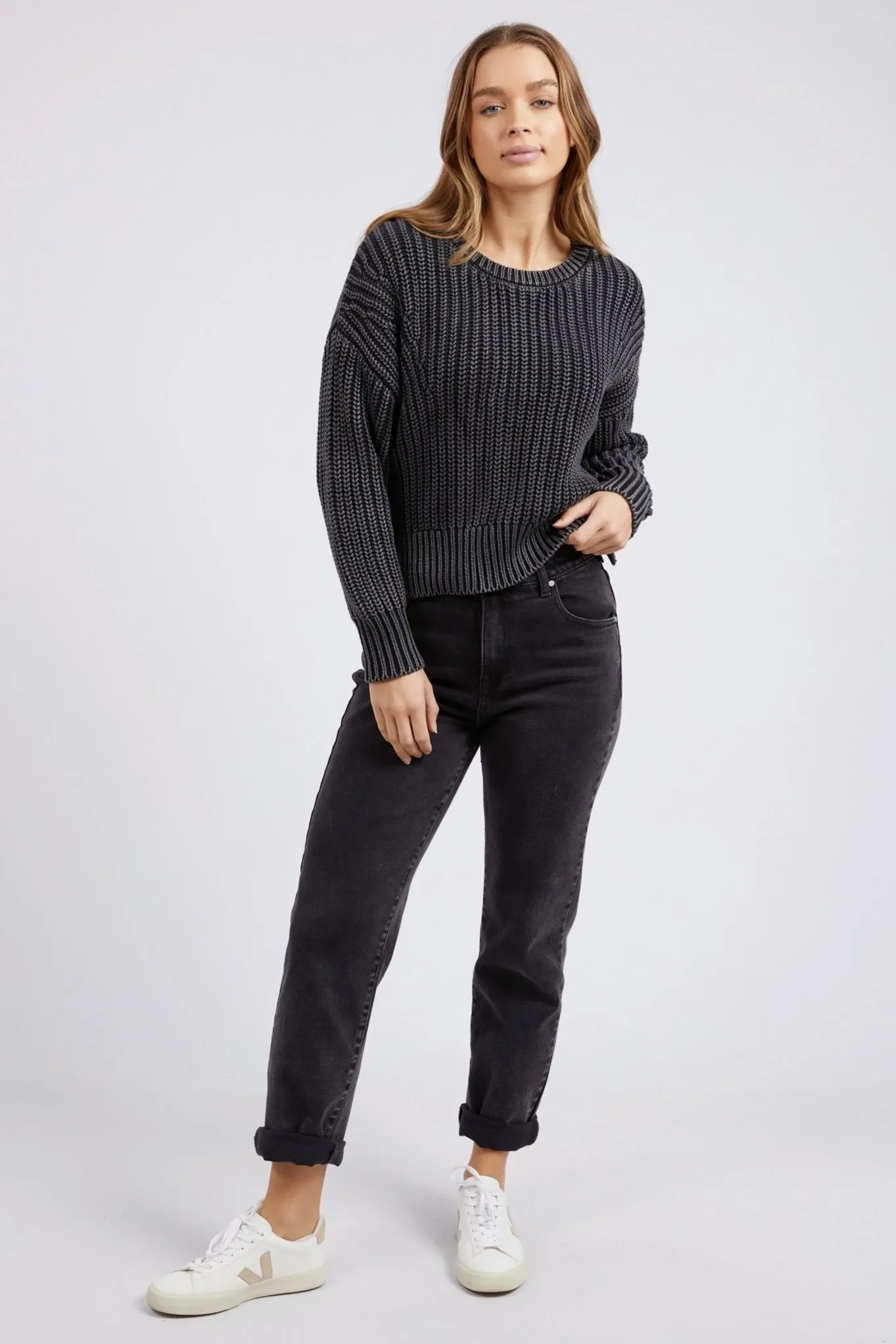 WINNIE KNIT CREW - 5532025