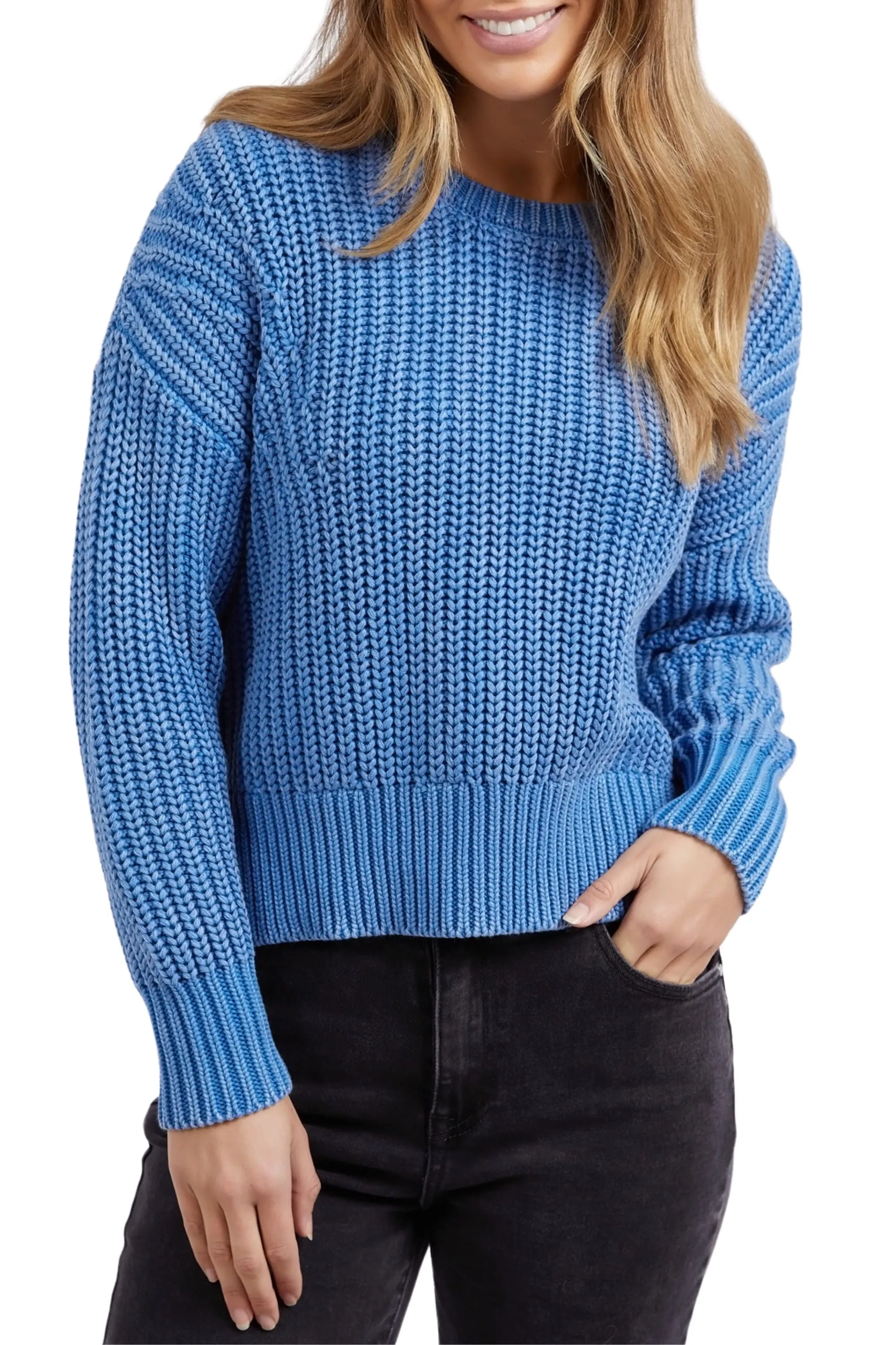 WINNIE KNIT CREW - 5532025