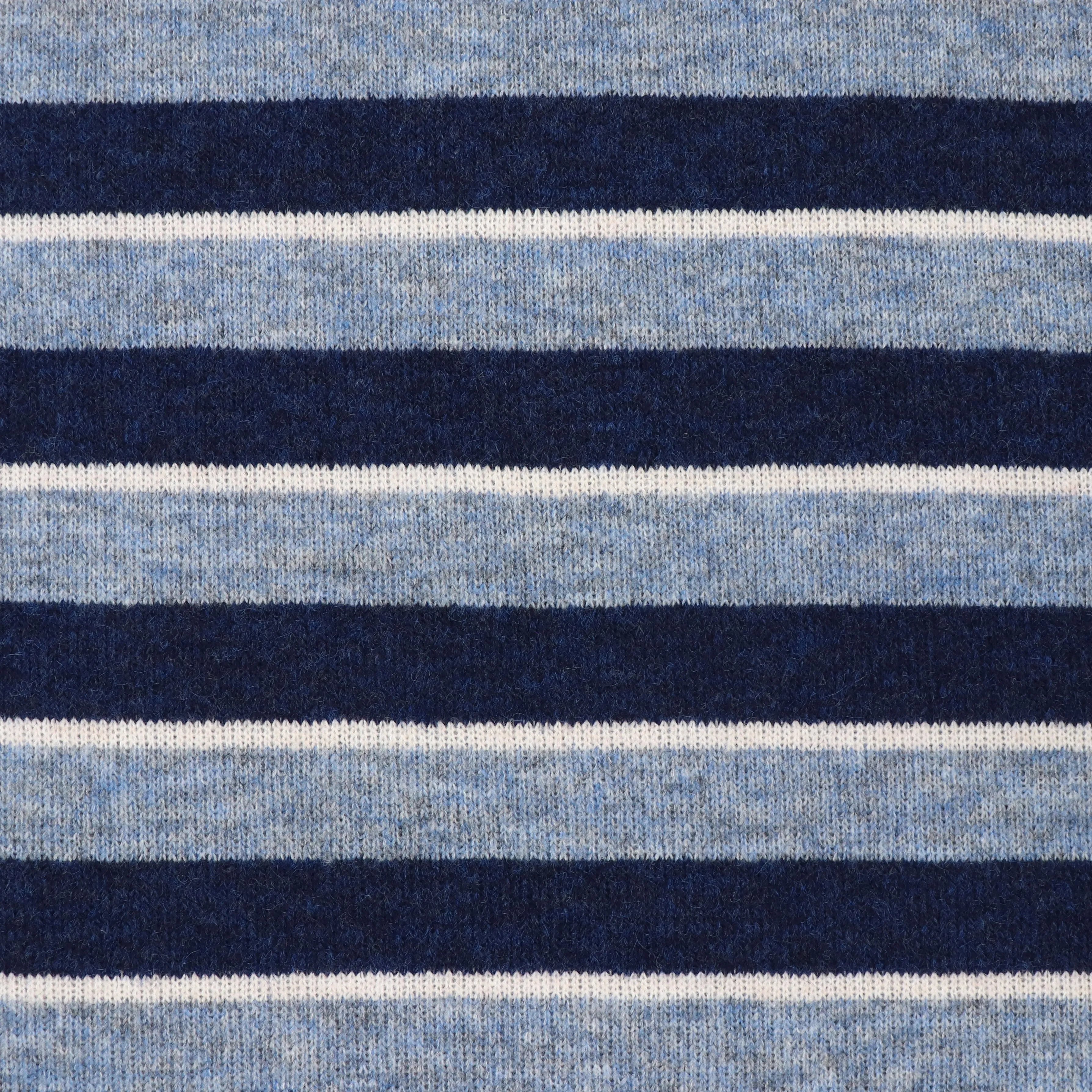 Yarn Dyed Knit - Blue Stripe