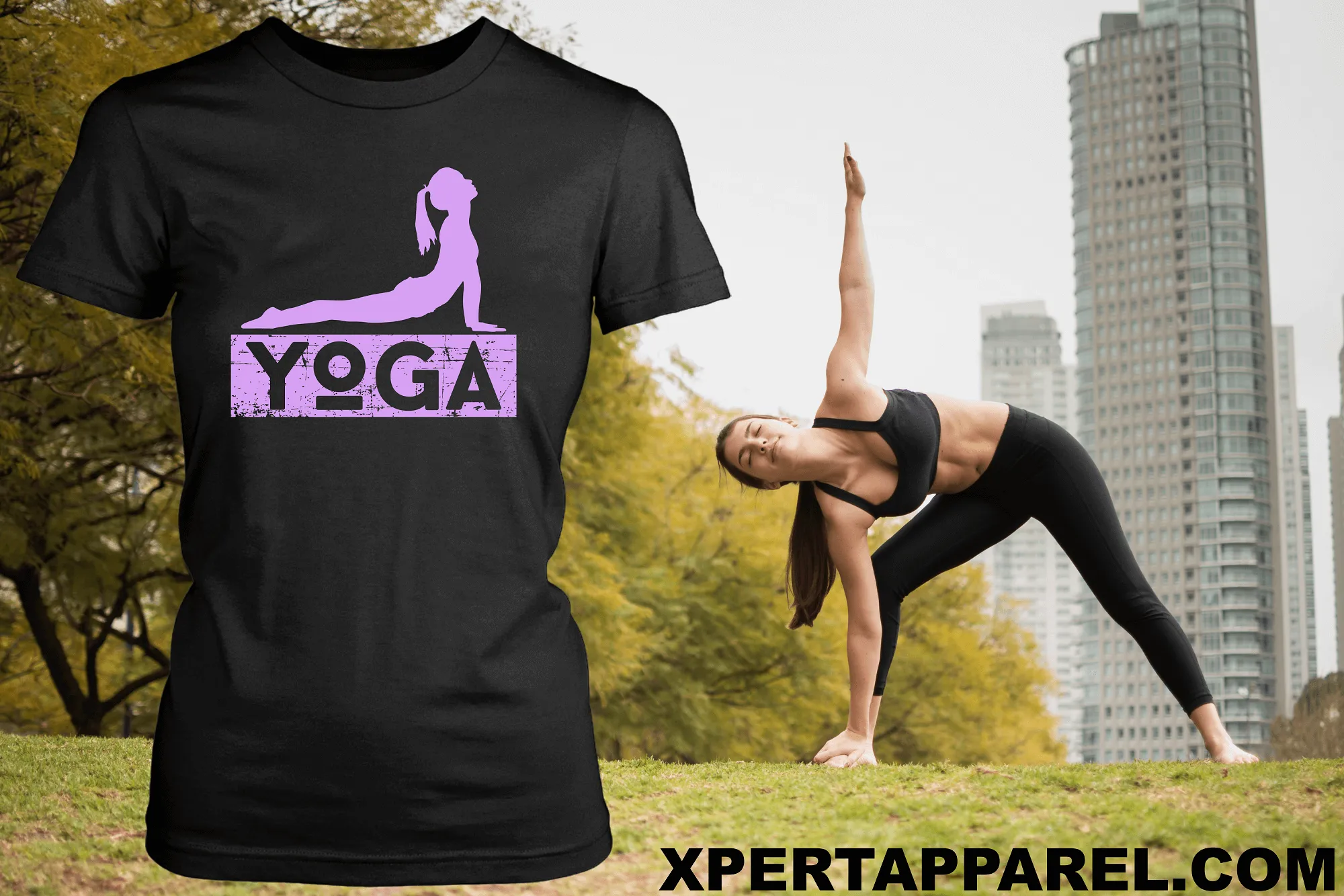 YOGA -  Unisex Hoodie - Man & Woman