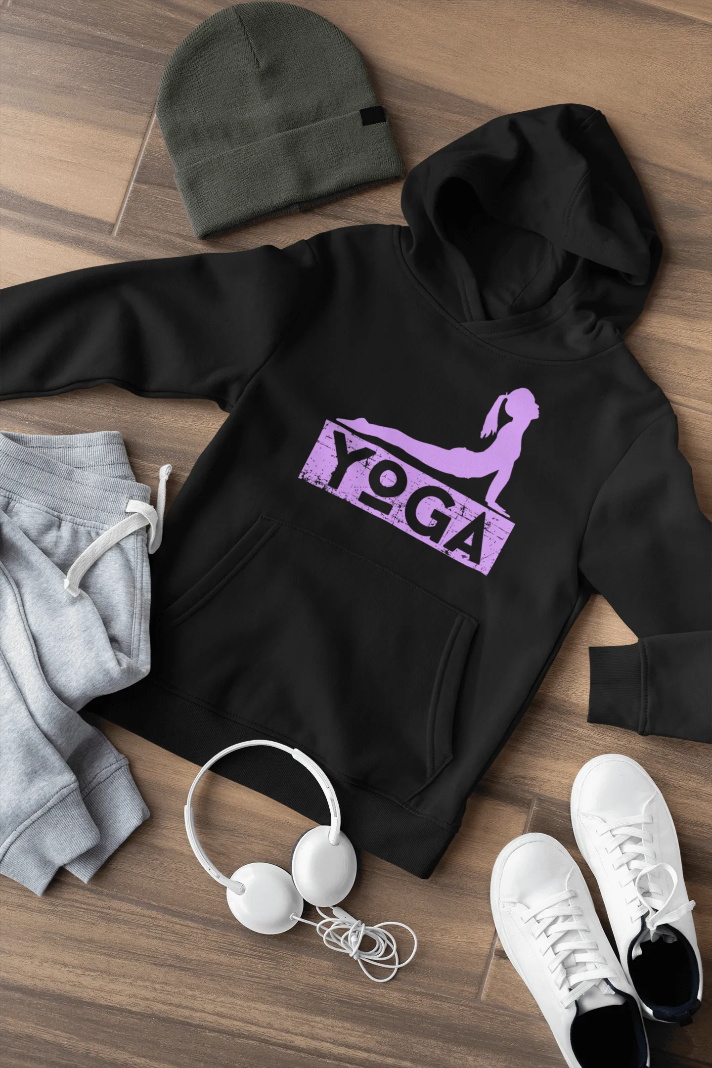 YOGA -  Unisex Hoodie - Man & Woman