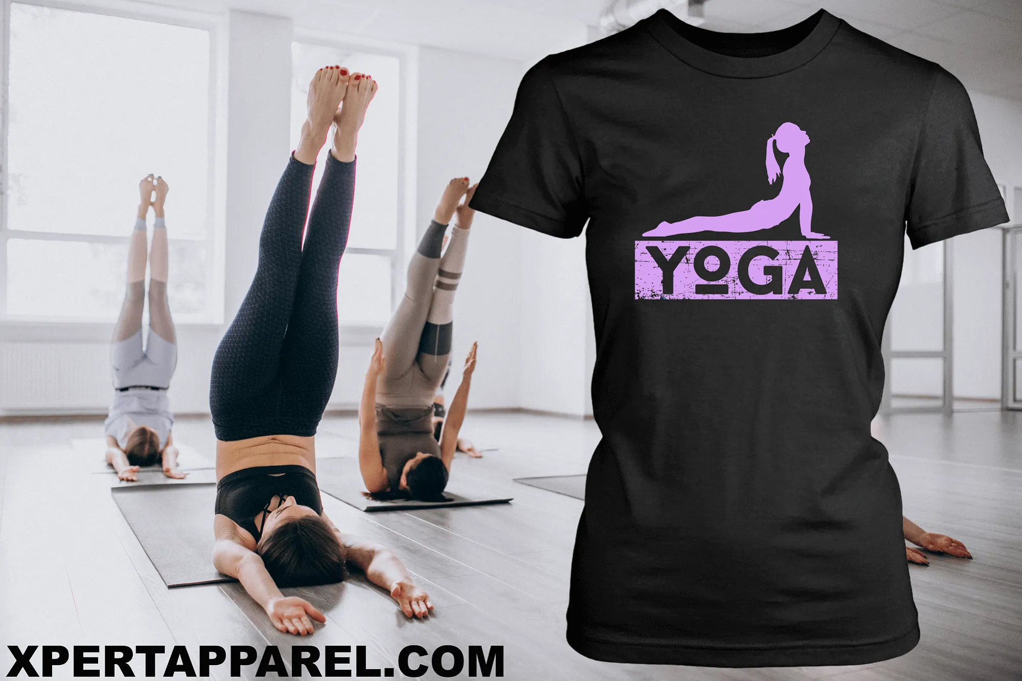 YOGA -  Unisex Hoodie - Man & Woman