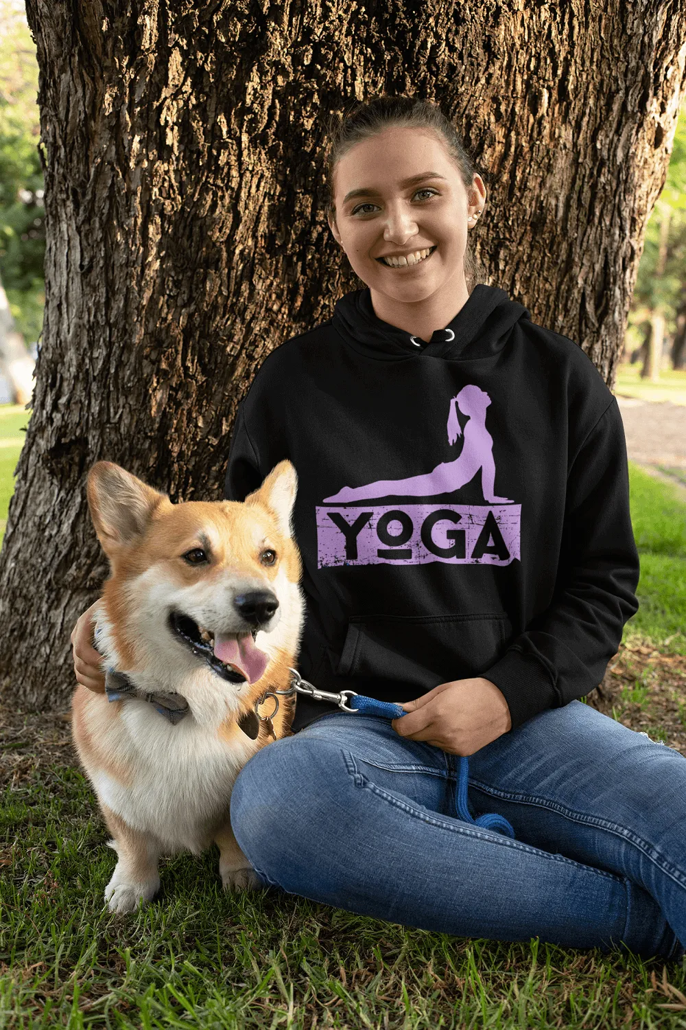 YOGA -  Unisex Hoodie - Man & Woman