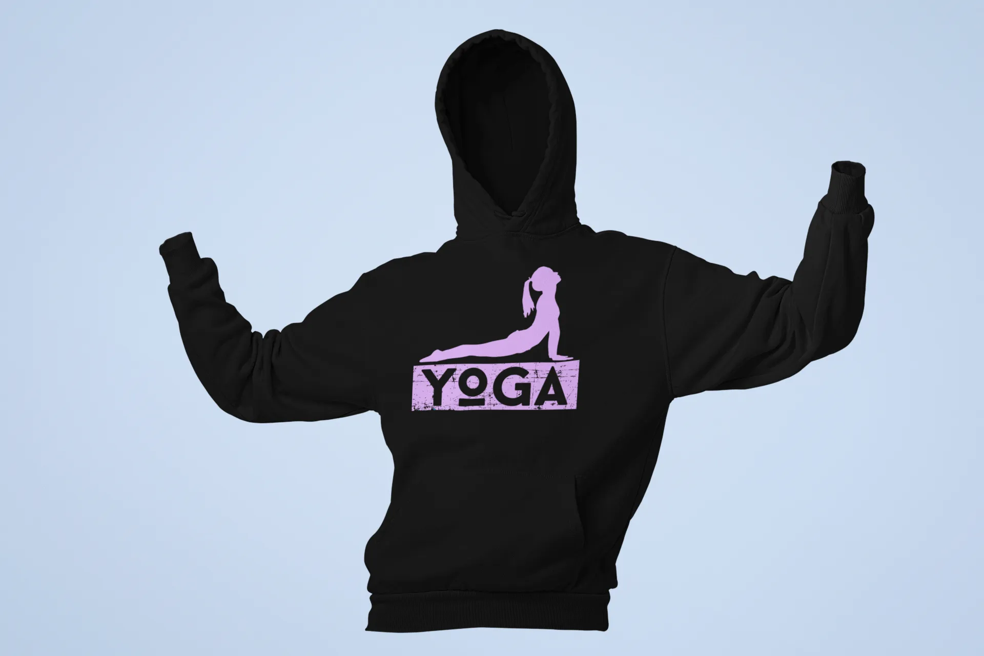 YOGA -  Unisex Hoodie - Man & Woman